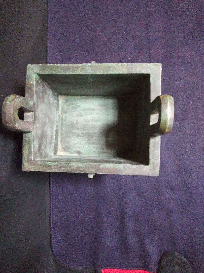 青銅器　益帚戈凡方鼎　レプリカ　NO.189