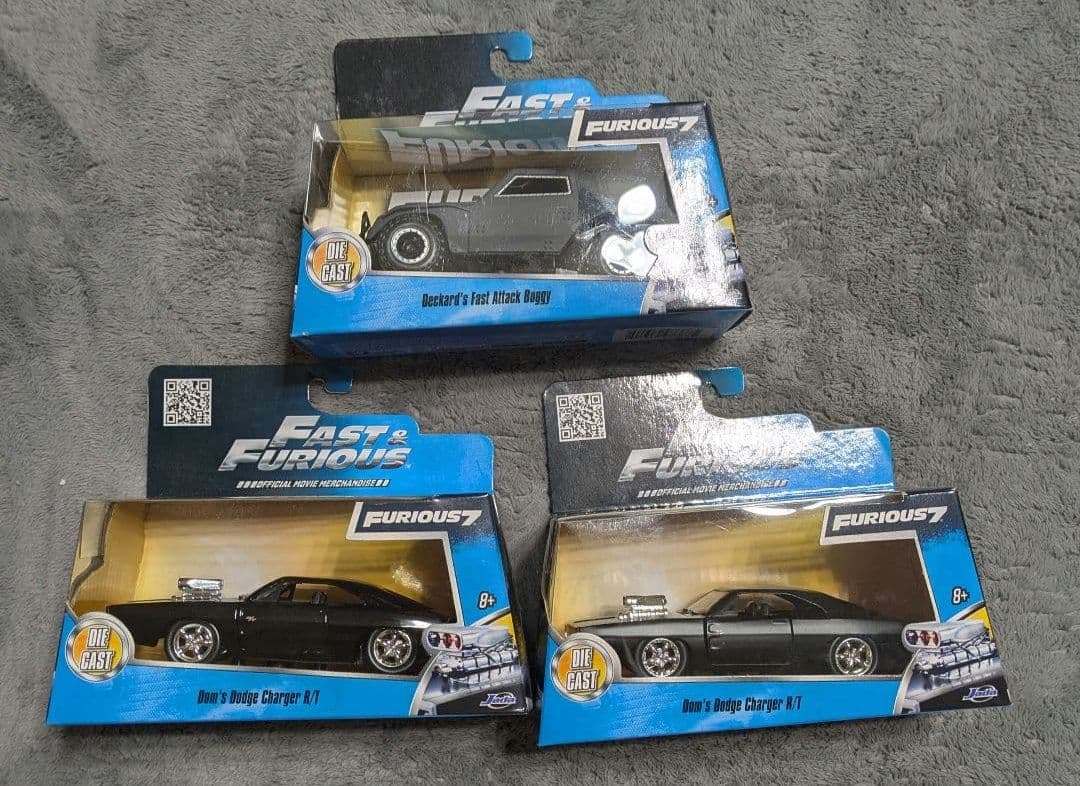 クレシル様　ワイルド・スピード ミニカー6台セット