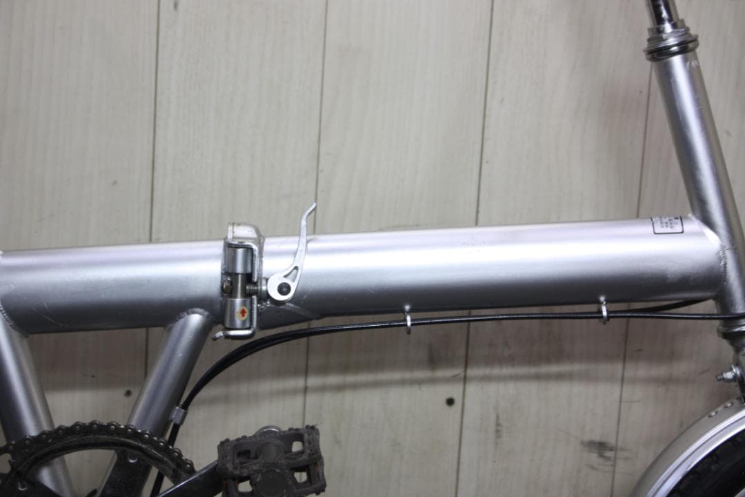 せ*ご様 SAKAMOTO製 16インチ シマノ6速 リヤサス 折り畳み自転車