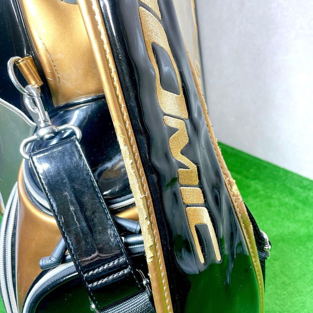 イオミック IOMIC スタンド式　高級キャディバック　3点ショルダー