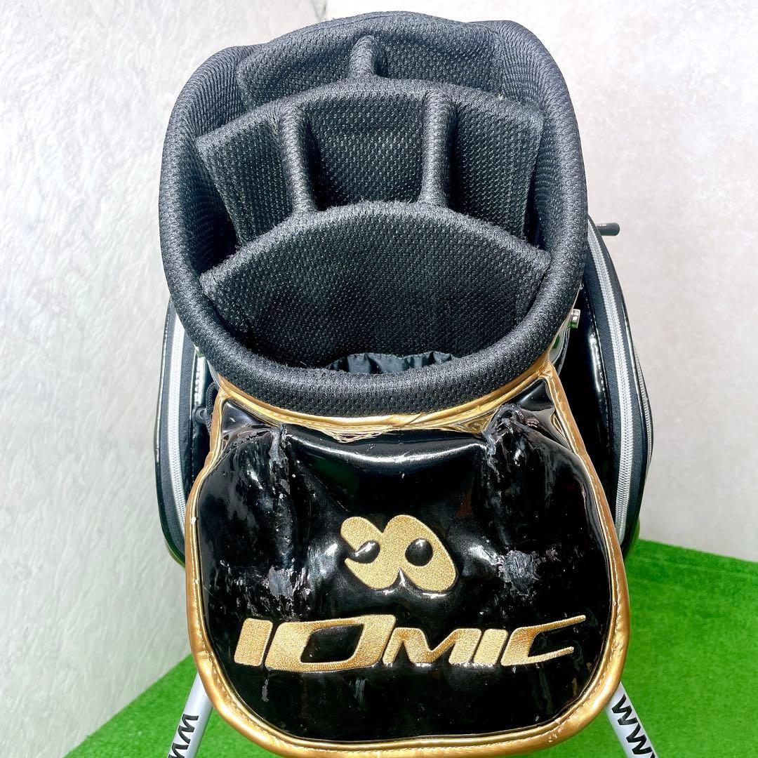 イオミック IOMIC スタンド式　高級キャディバック　3点ショルダー