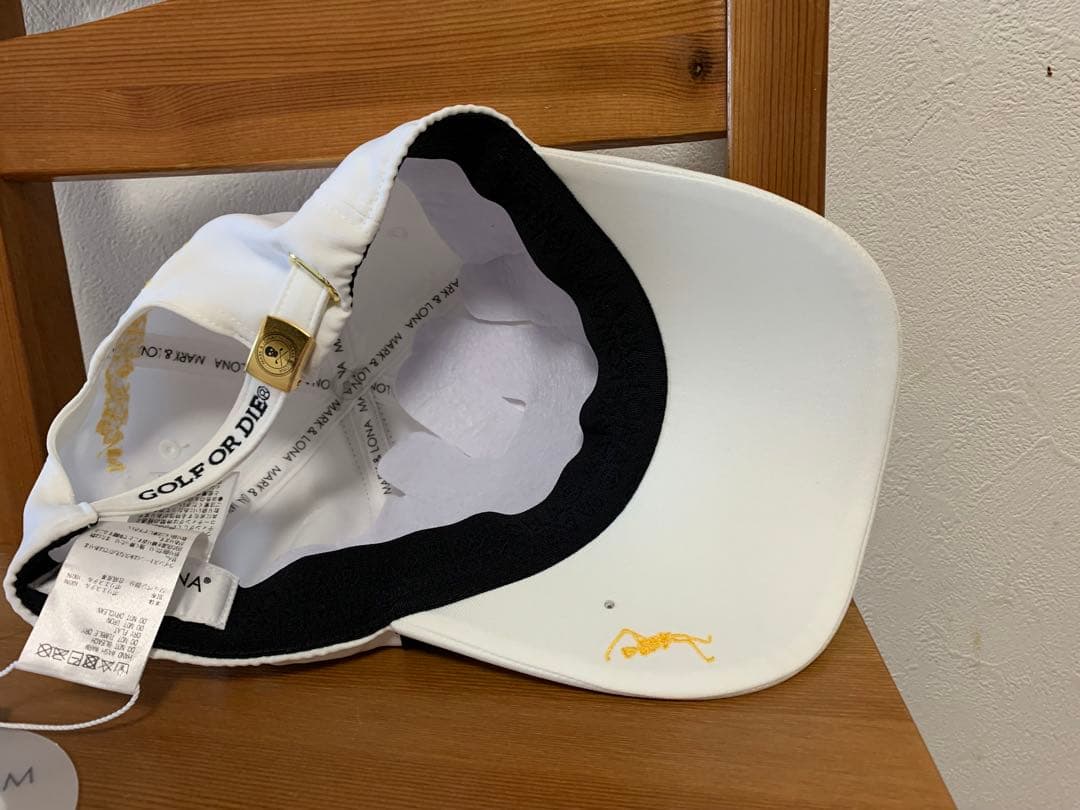 【マークアンドロナ】2024年人気ビッグロゴマーク ゴルフキャップ 帽子