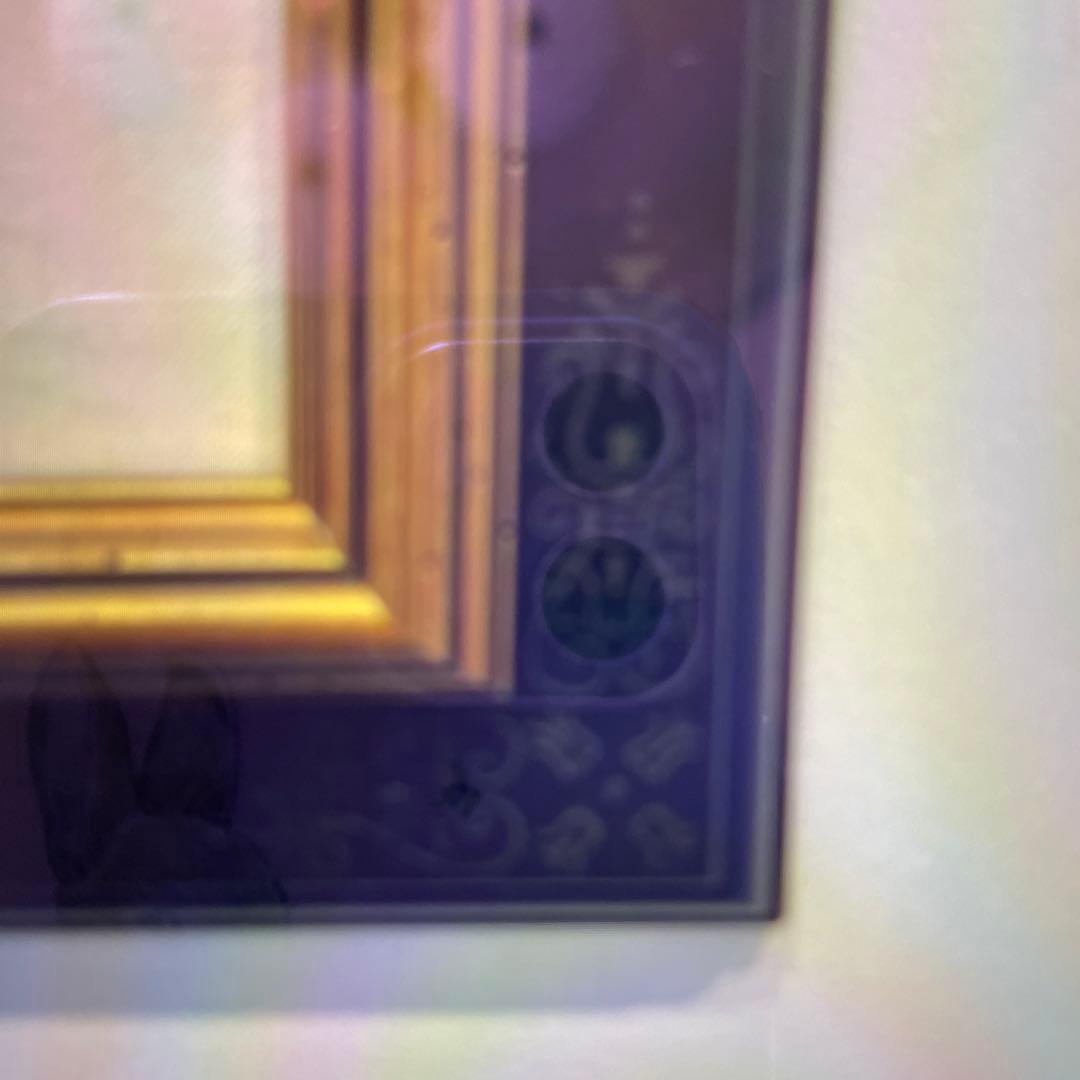 ❤️カシニョールのリトグラフ　(森の中の小舟)72×53cm額100×81cm