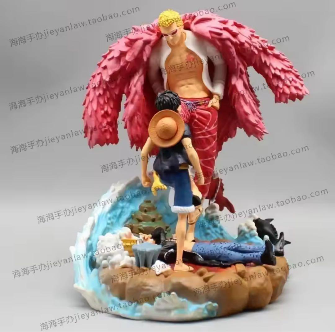 ワンピース　トラファルガーロー　ドフラミンゴ ルフィ　フィギュア
