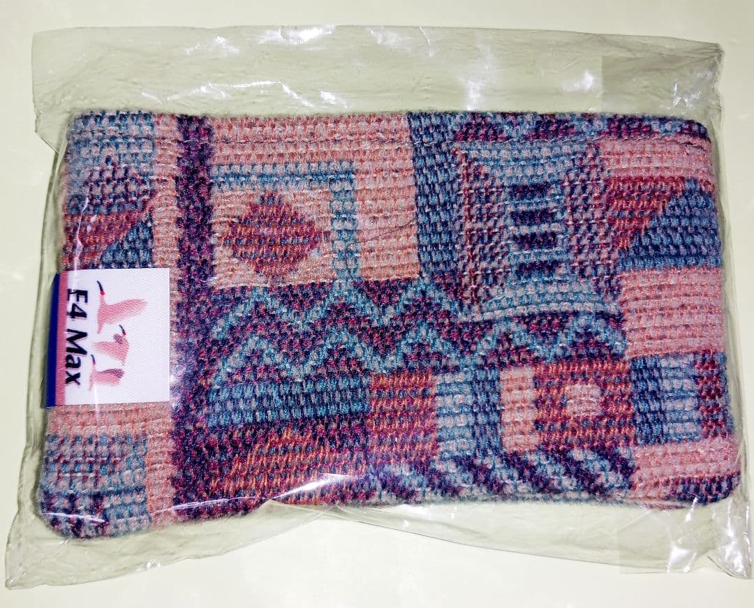 【新品】E4系Max　座席シートから作られたポーチ　貴重