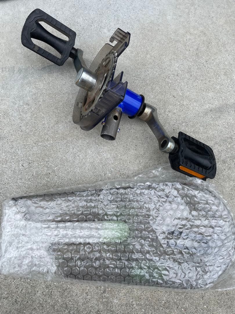 へんしんバイク　Henshinバイク　空気入れ付き 青色