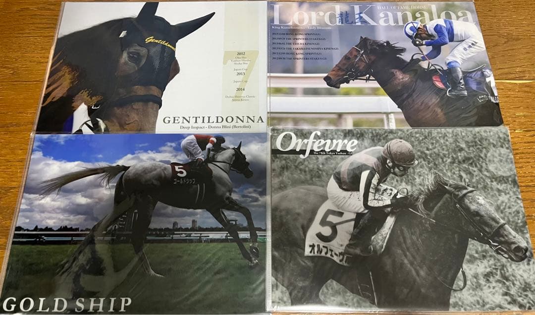 競馬グッズ　クリアファイル23枚　競馬　JRA