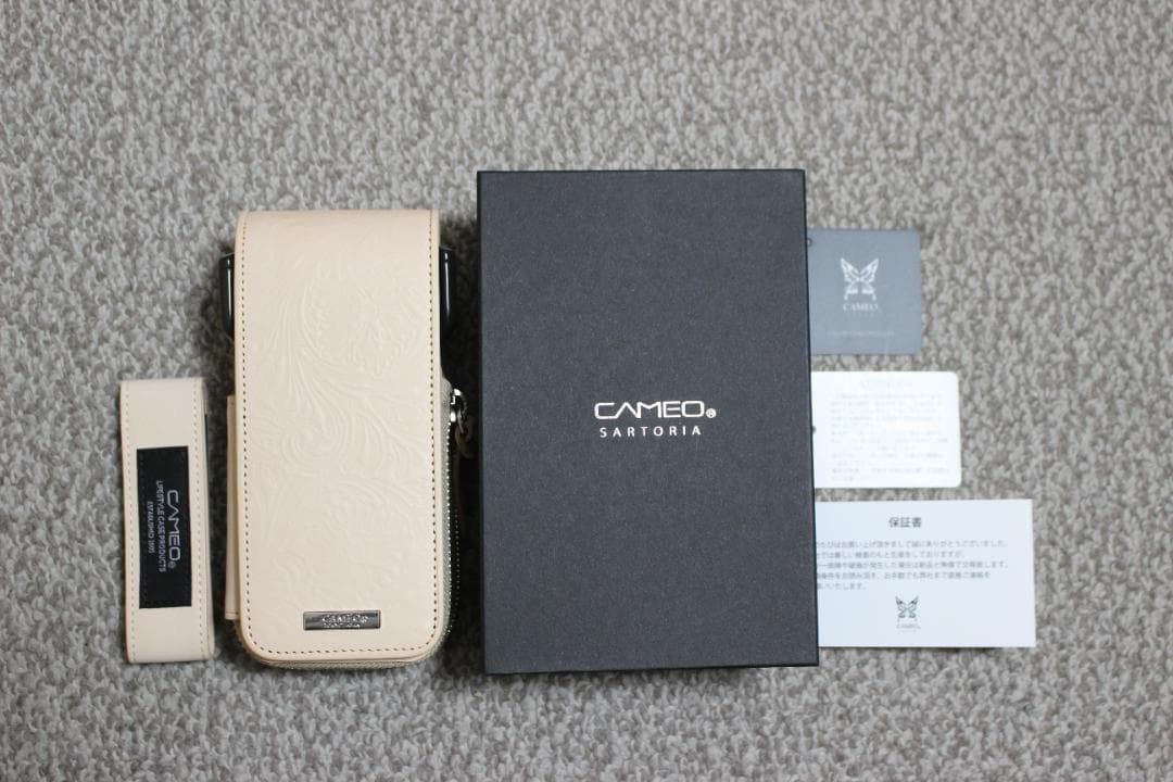 カメオ 本革ダーツケース SARTORIA CARVING 新品 CAMEO