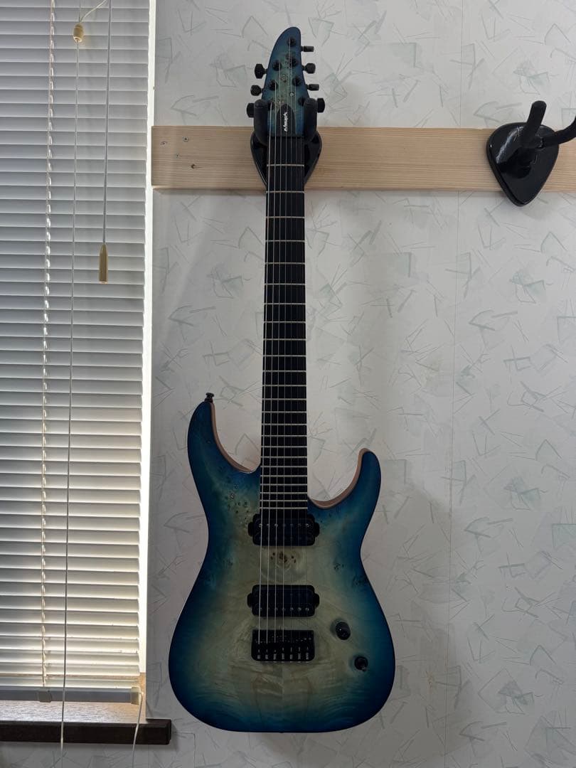 ギター Edwards E-HR7-FX/BM Aqua Burst