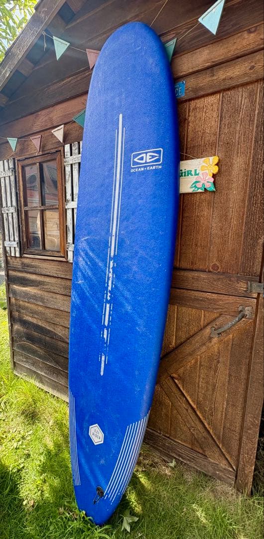 OCEAN＆EARTH オーシャン&アース　7.6ft ソフトボード　リーシュ付