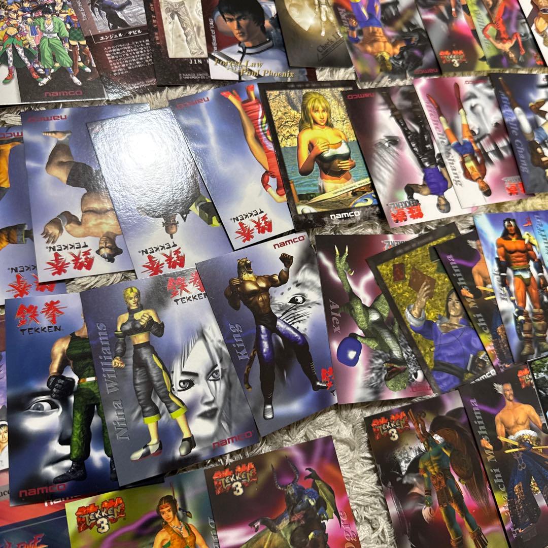 ナムコオフィシャルコレクションカード 鉄拳　150枚以まとめ売り【5361