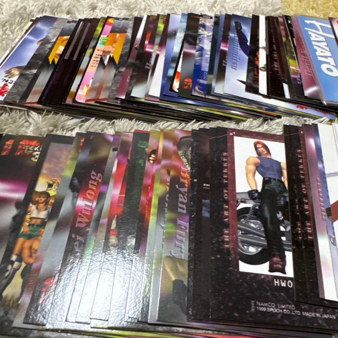 ナムコオフィシャルコレクションカード 鉄拳　150枚以まとめ売り【5361