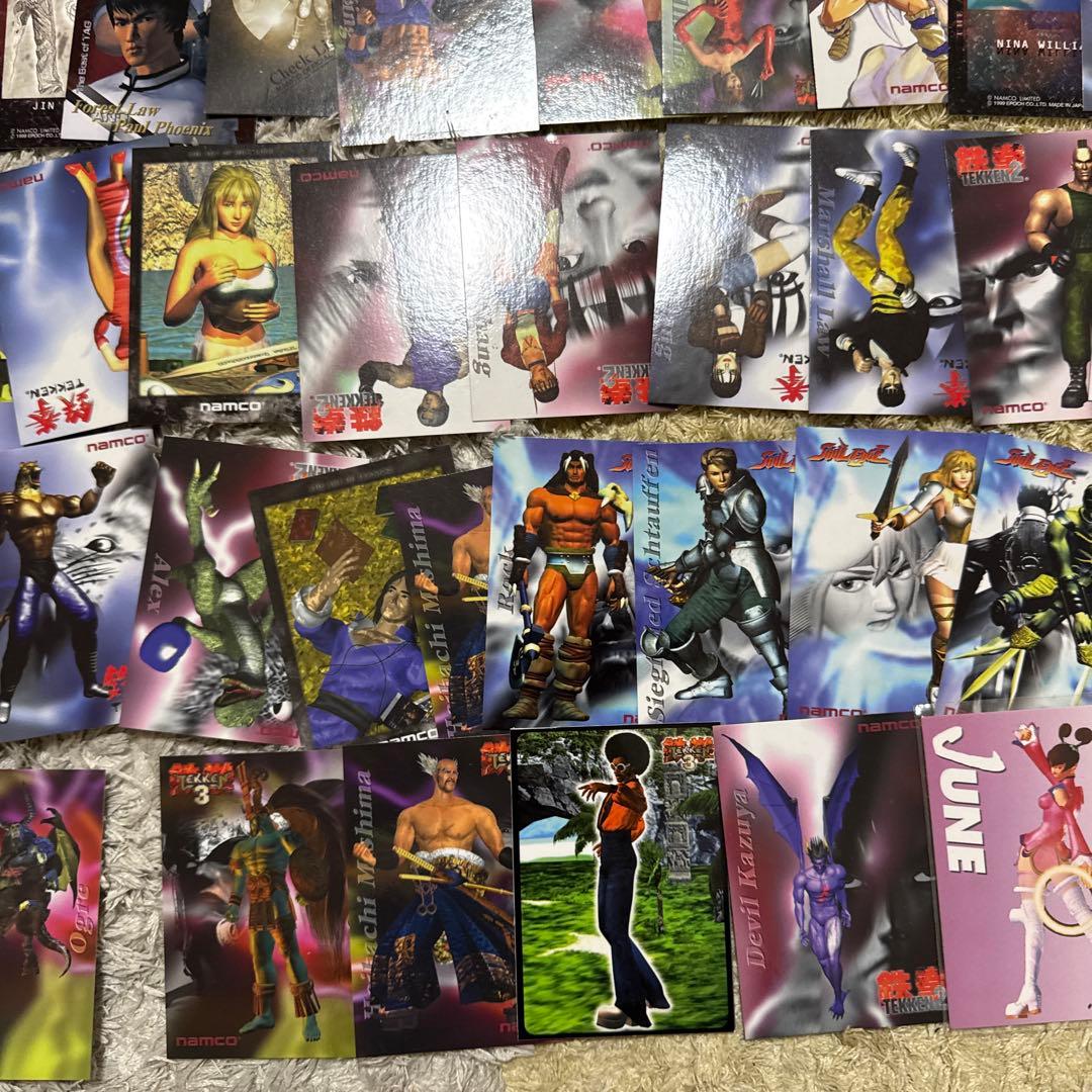 ナムコオフィシャルコレクションカード 鉄拳　150枚以まとめ売り【5361