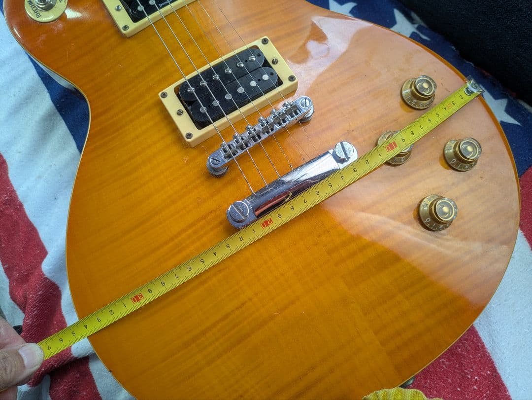 レスポールタイプ　ダンカンデザインピックアップ付き