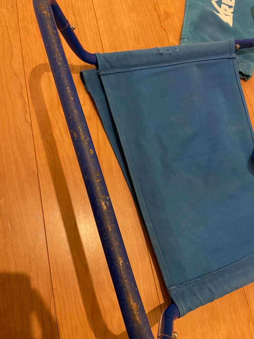 80s REI トラベルチェア ブルー バイヤーオブメイン