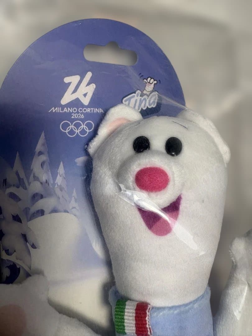 Tina ミラノ・コルティナ2026オリンピックぬいぐるみ 25cm 新品未開封