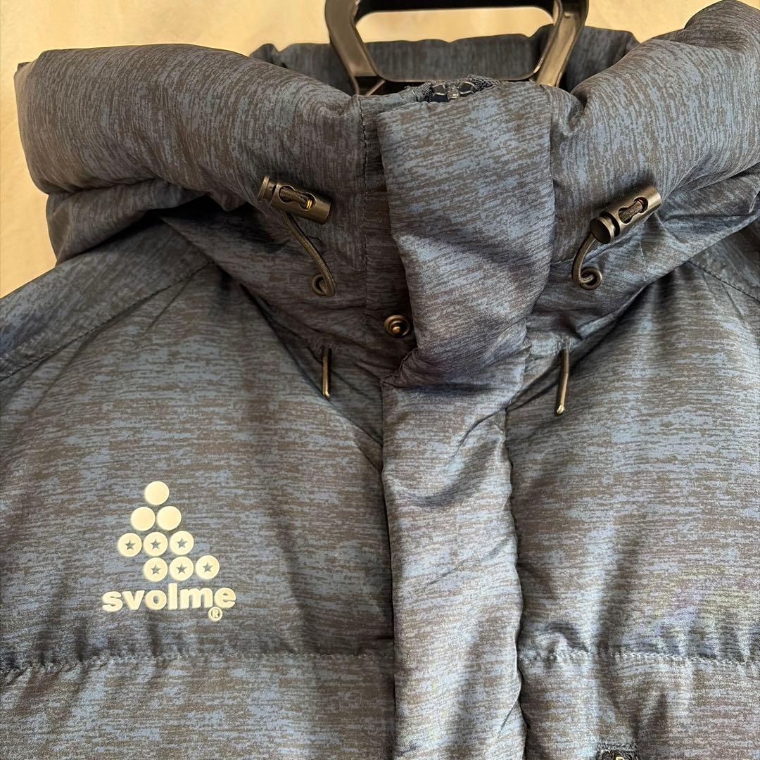 svolme ベンチコート ロング M ダークブルー