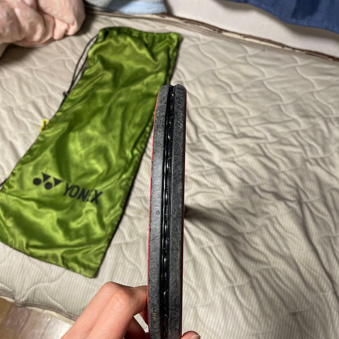 YONEX VCORE 100 テニスラケット 赤