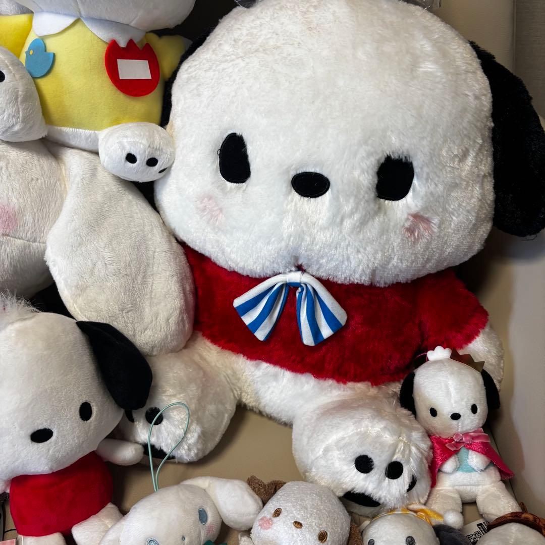 最終価格 サンリオ ポチャッコ シナモロール マスコット ぬいぐるみ タグ付き