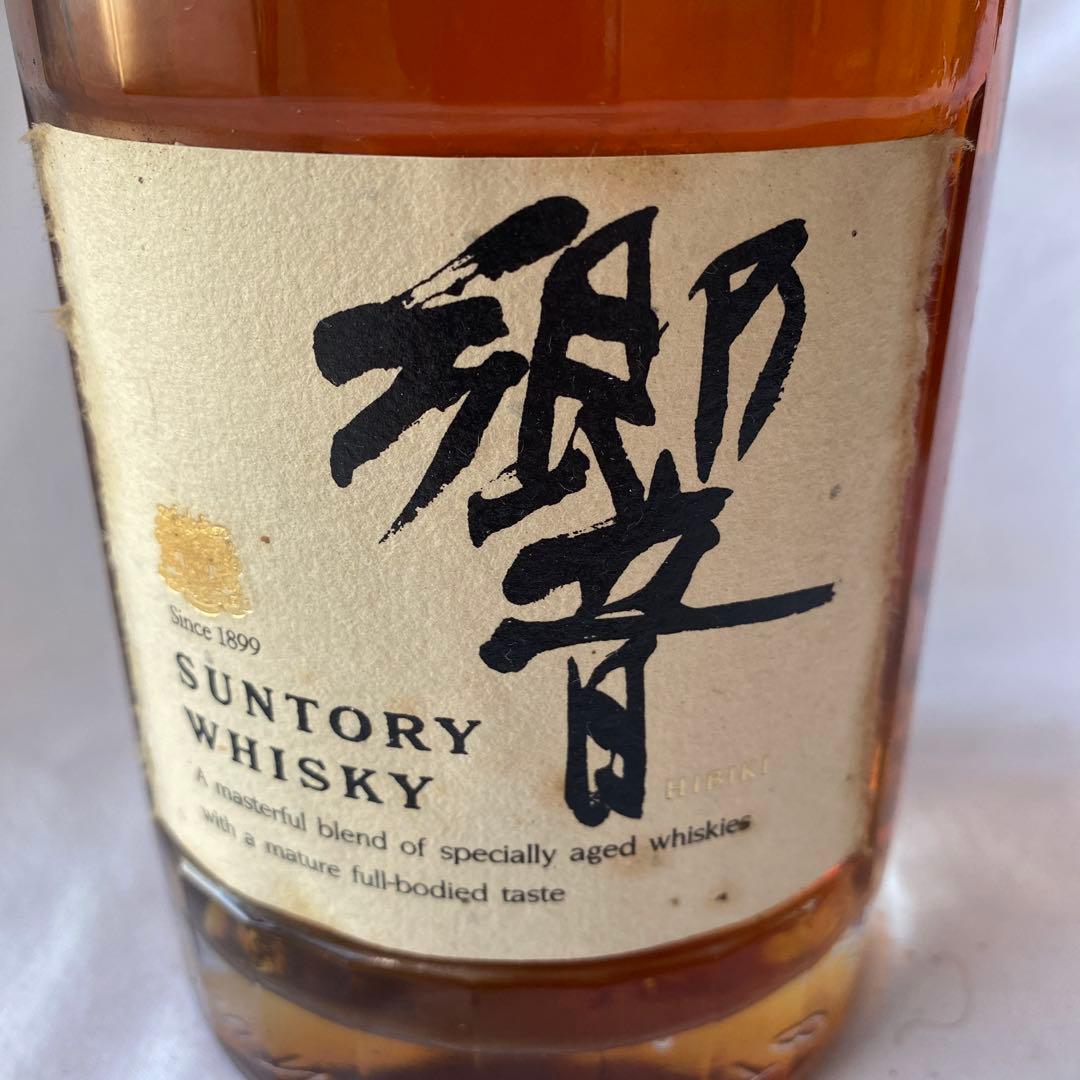 【希少・初期ボトル】サントリー 響 金キャップ 裏ゴールドラベル 750ml