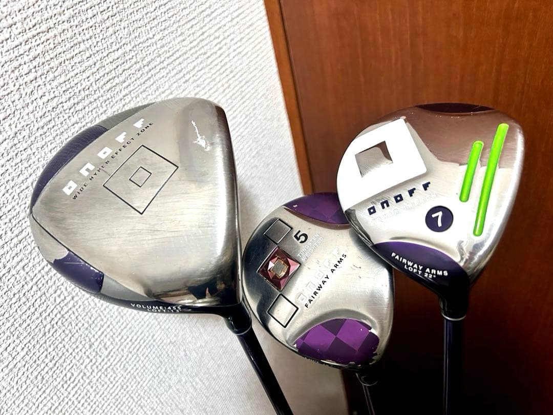 オノフ■ONOFF レディース ゴルフクラブセット キャディバック　高級