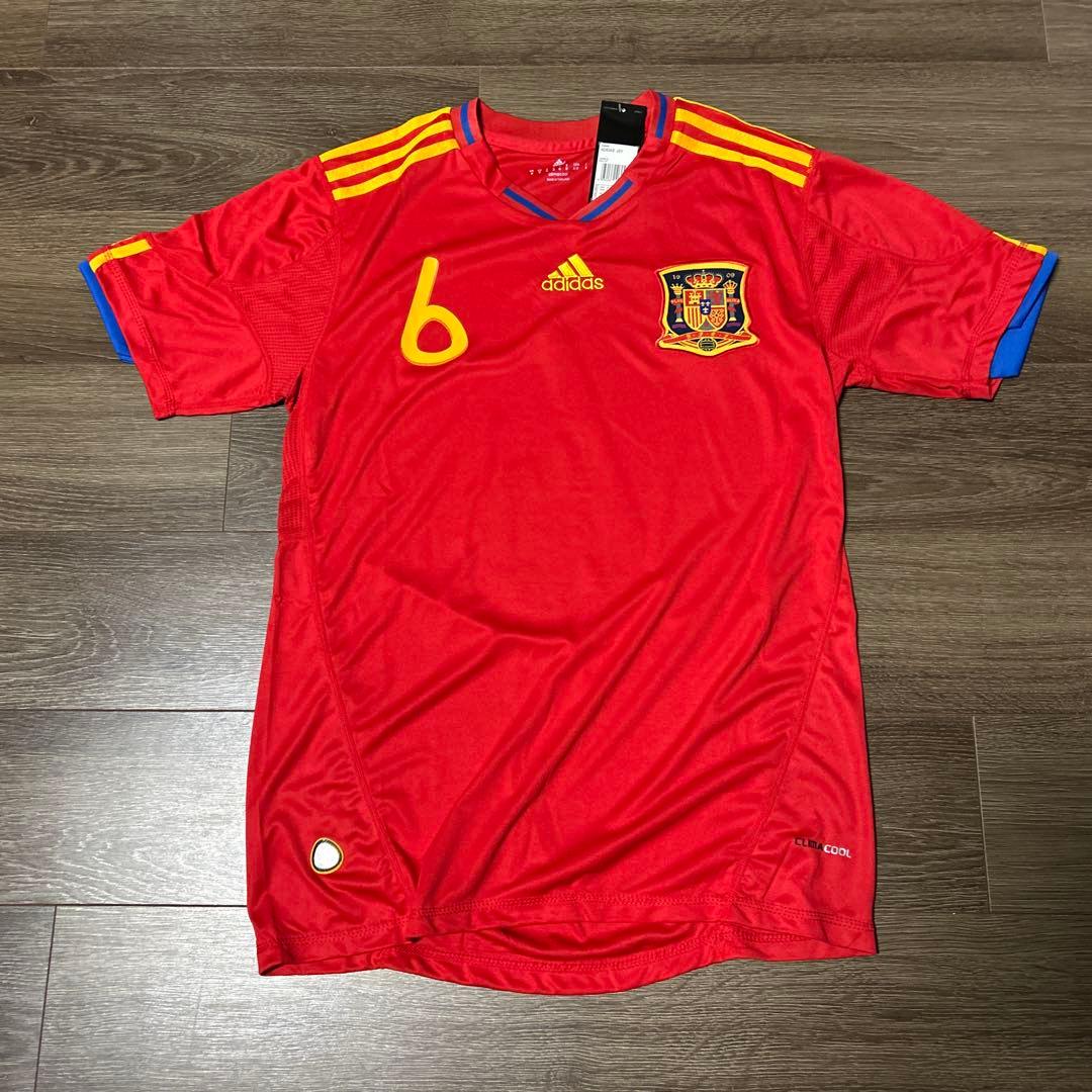 【未使用タグ付】イニエスタ　ユニフォーム　スペイン代表