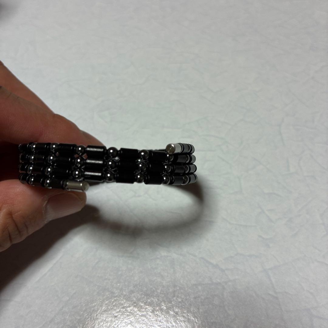 コアフォースループ　ブラックCFL70 ブレスレット　ネックレス　中嶋常幸プロ