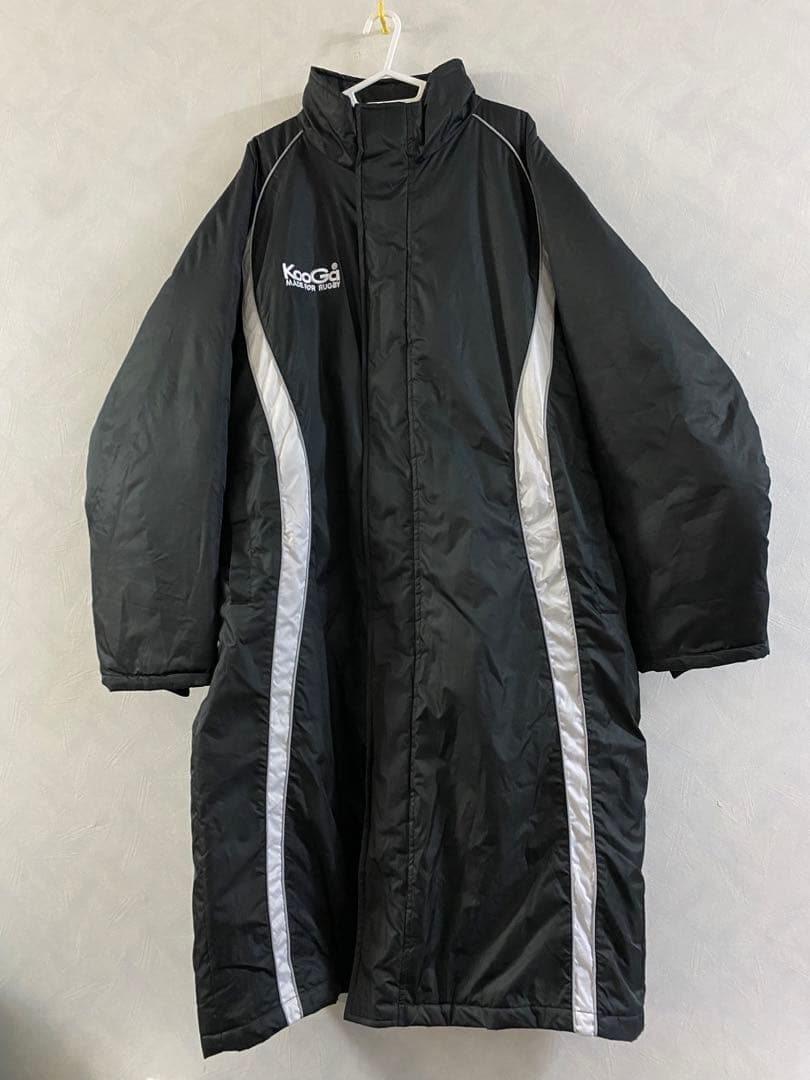 KooGa MADE FOR RUGBY 中綿 ベンチコート L-XL ラグビー