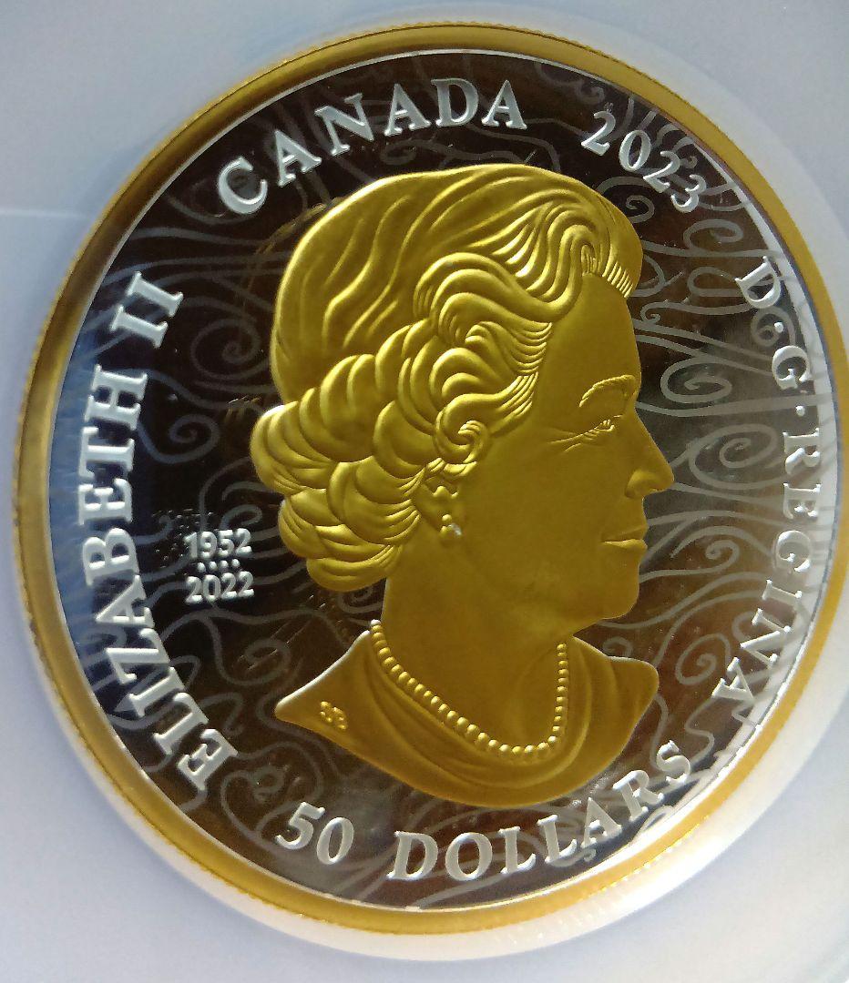 ngc 2023　PF70 Ultra Cameo　天龍　5オンス　銀貨　限定品