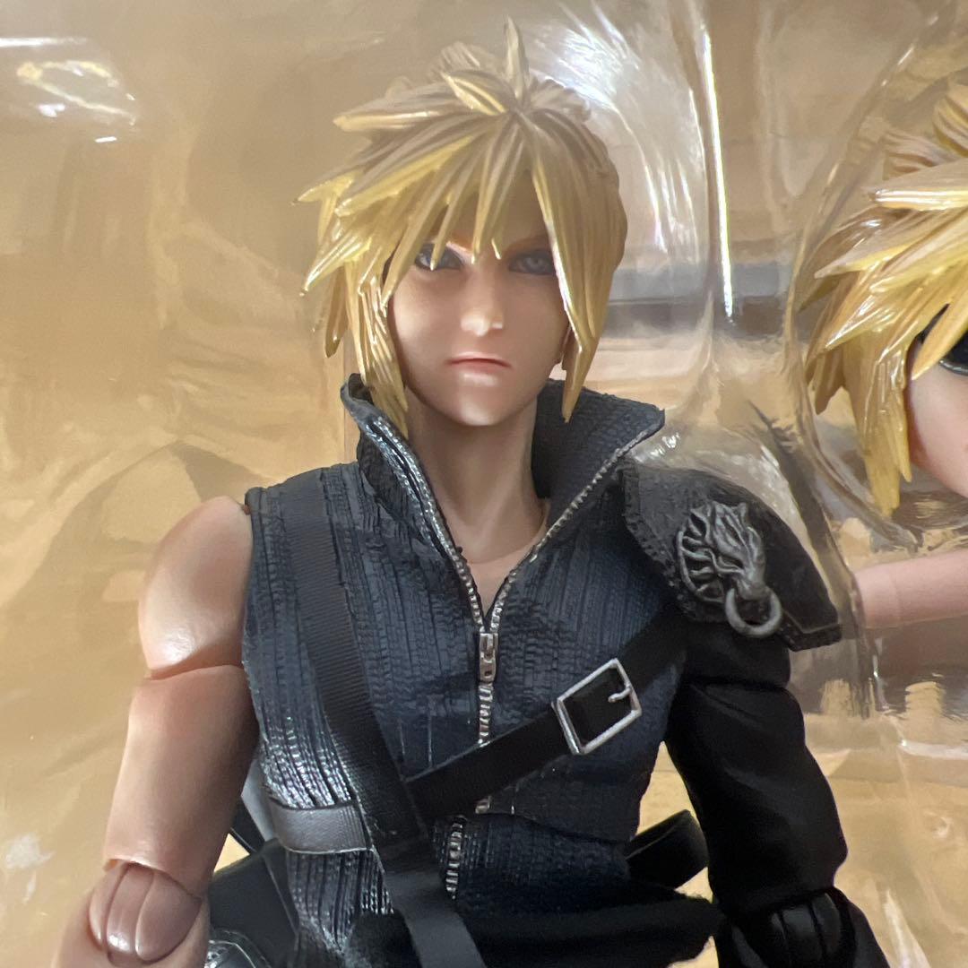 【未使用】プレイアーツ改 クラウド & フェンリル