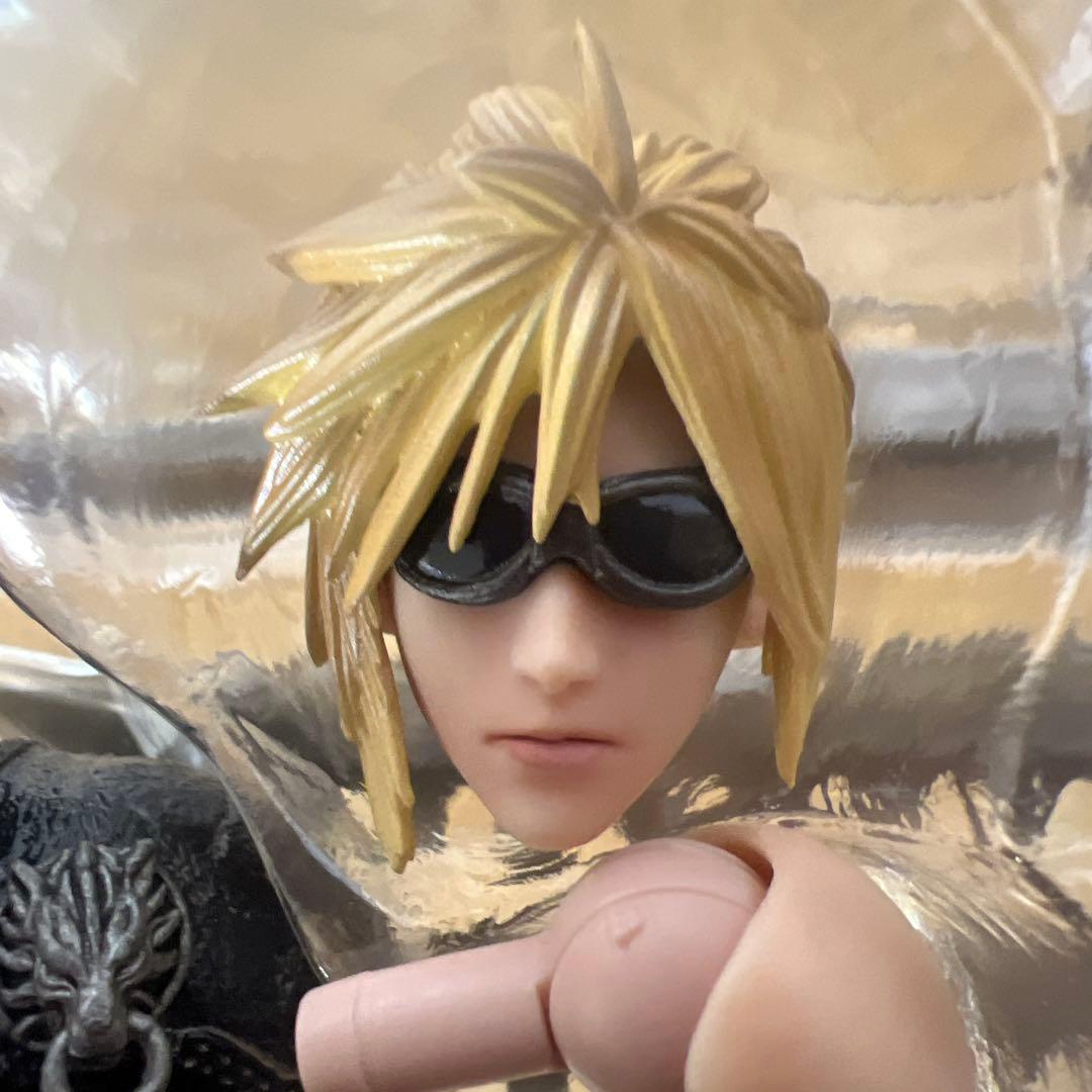 【未使用】プレイアーツ改 クラウド & フェンリル