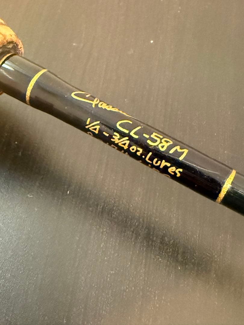 オールドFUJIバスロッド‼️2ピースコルクグリップ‼️