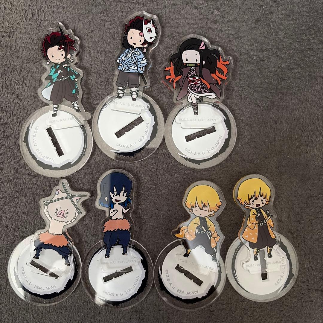 【レア】鬼滅の刃　一番くじミニアクリルスタンド　全種セット