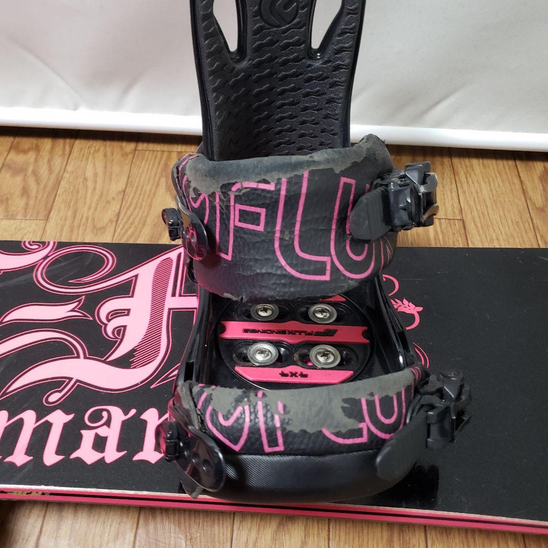 RICHMAN FLUX 146cm 国産スノーボードセット