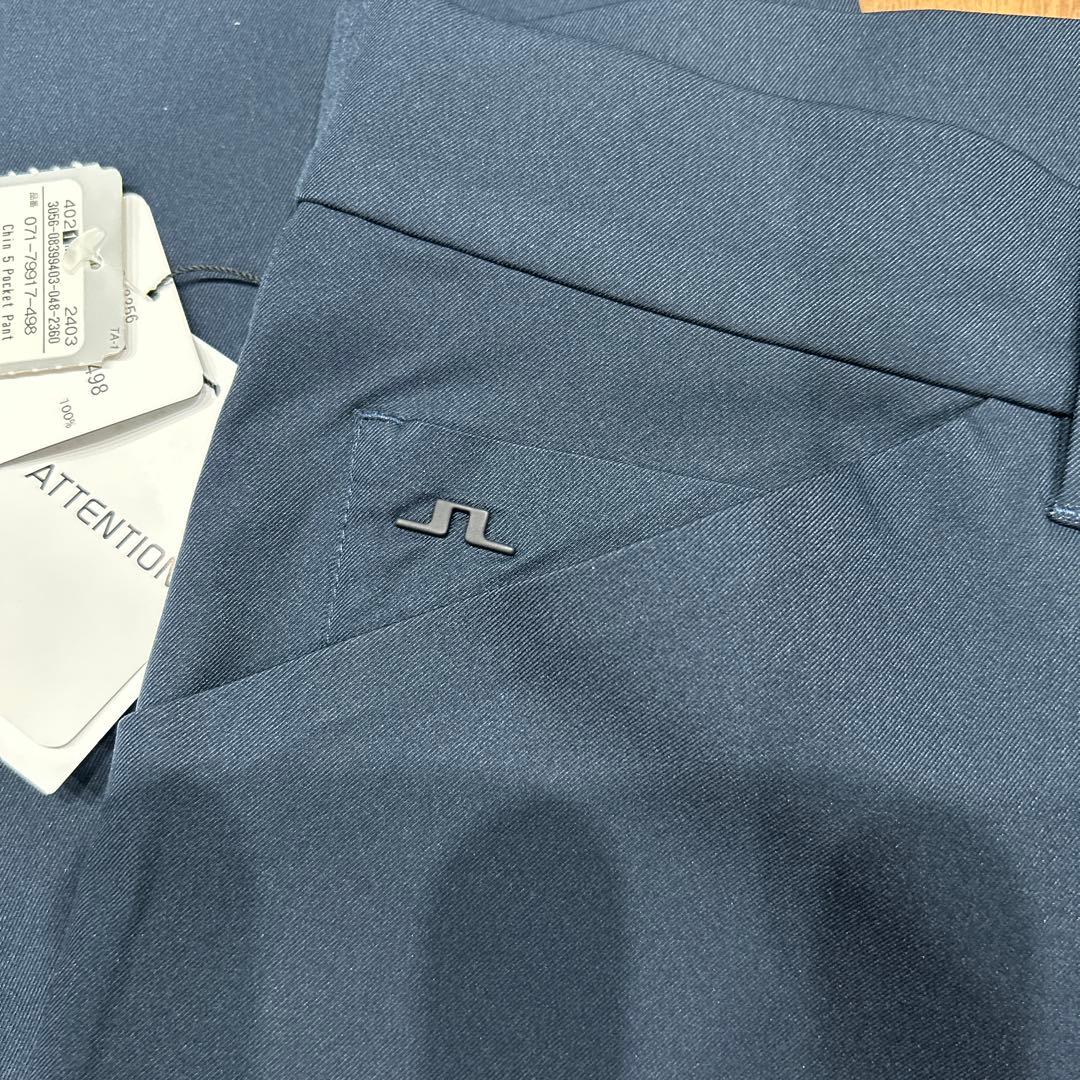 新品 定価29700円 Jリンドバーグ チノパンツ W30 ストレッチ ネイビー