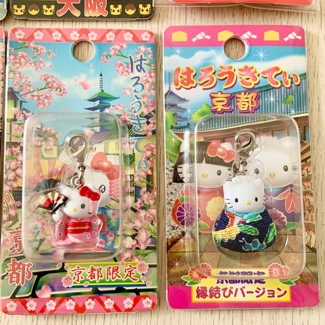 関西地方　大阪　奈良　京都　大仏ご当地キティ　ハローキティ　ファスナーマスコット