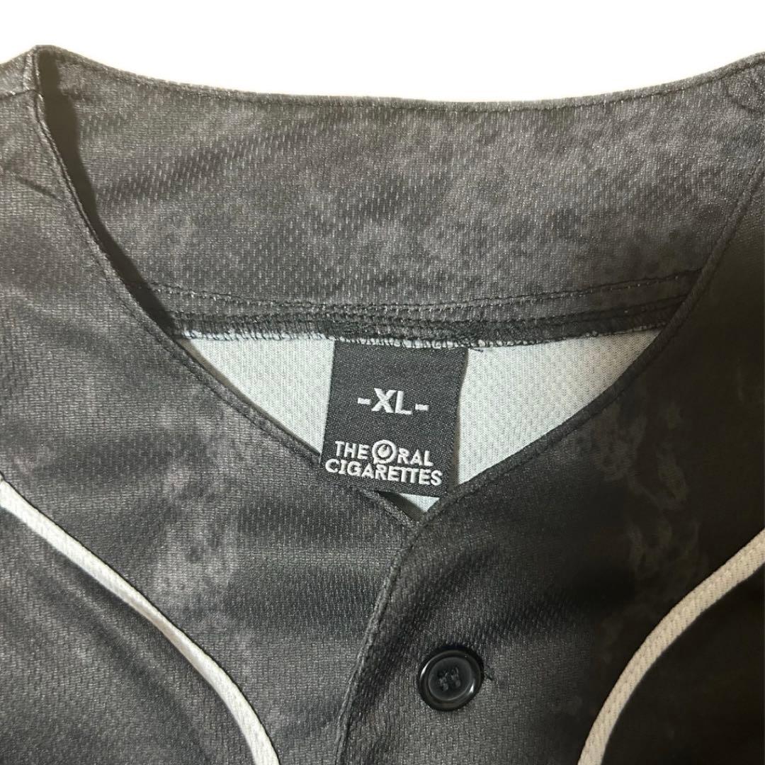 THE ORAL CIGARETTES ベースボール シャツ XL黒