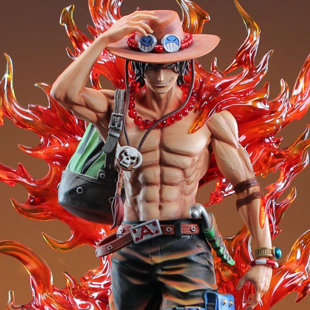 ワンピース 火拳 エースフィギュア ガレージキット