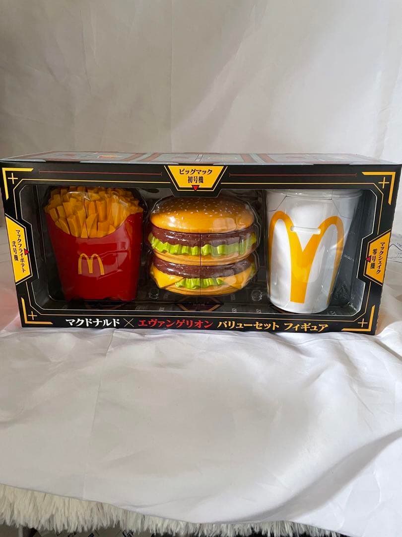 マクドナルド エヴァンゲリオン フィギュアセット