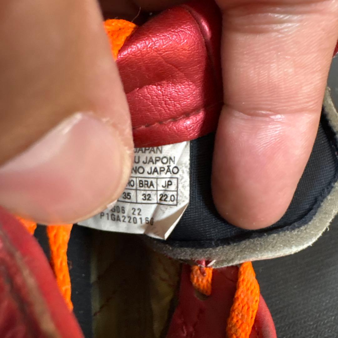 モレリアジャパン2 パッションレッド　22.0