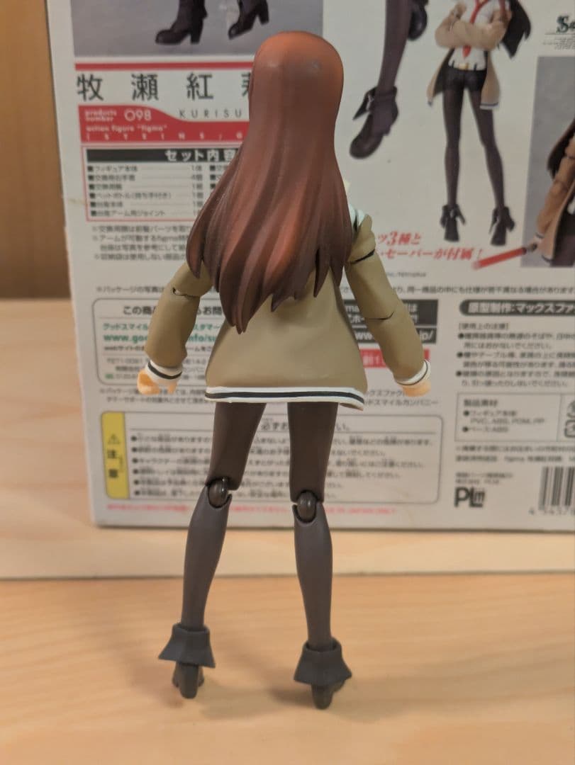 シュタインズゲート　figma 牧瀬紅莉栖 098 アクションフィギュア