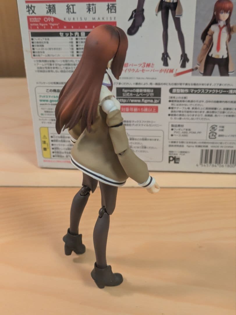 シュタインズゲート　figma 牧瀬紅莉栖 098 アクションフィギュア