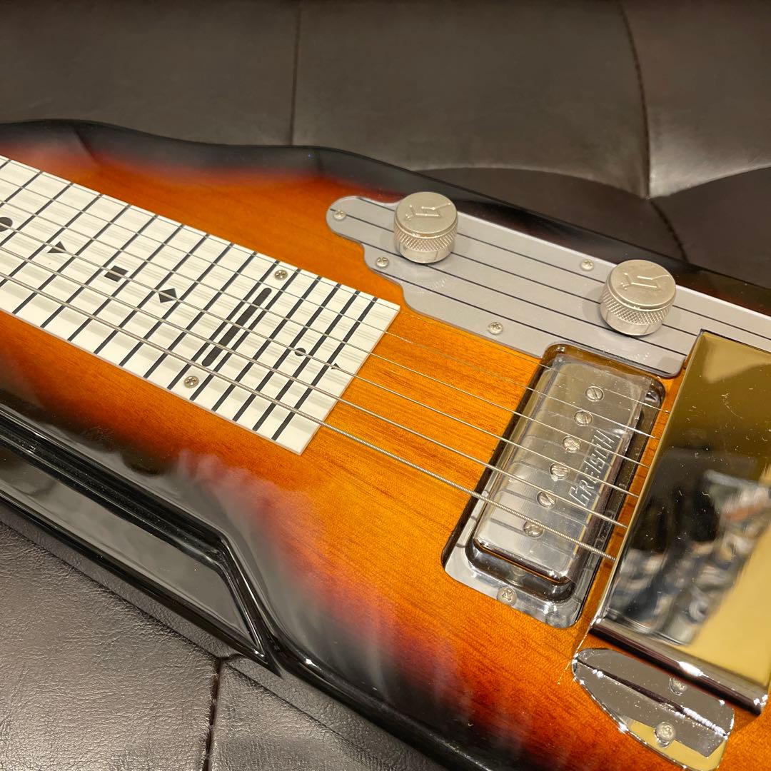 GRETSCH スチールギター　ハワイアン　サンバースト　※ボディーに傷あり