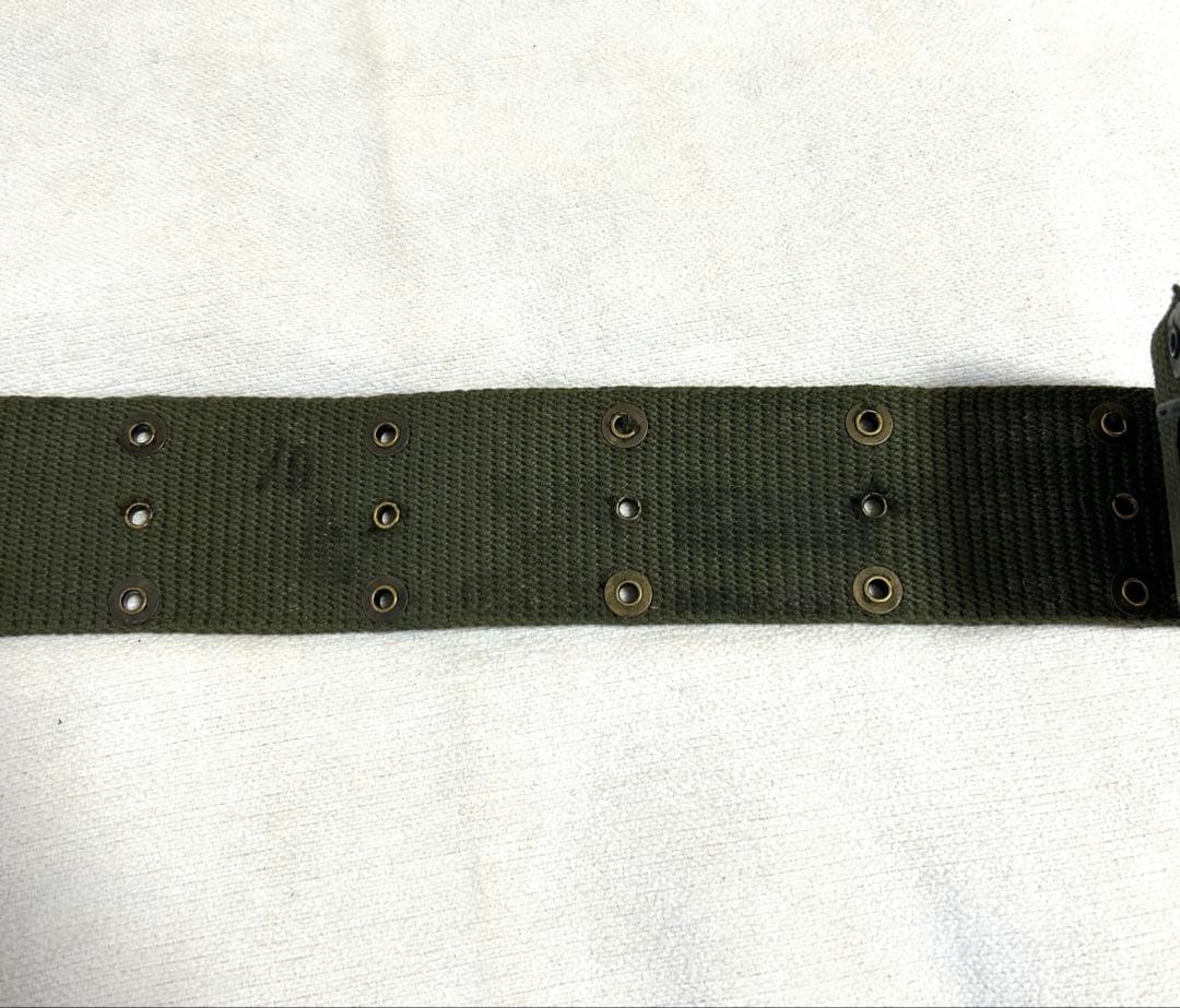 米軍ベトナム戦争/M56ピストルベルト/デイビスバックル/Lサイズ/実物