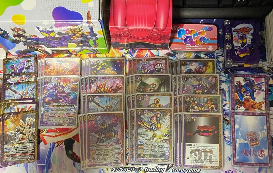 バトスピ　仮面ライダーガヴ　デッキパーツ自作ライフカウンターソウルコアおかしな絆