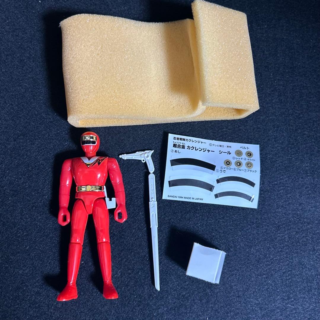 超合金　カクレンジャー 5体セット 忍者戦隊カクレンジャー フィギュア 当時物