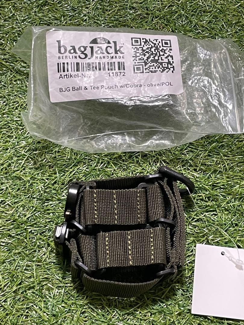 新品 bagjack golf ゴルフボールポーチ