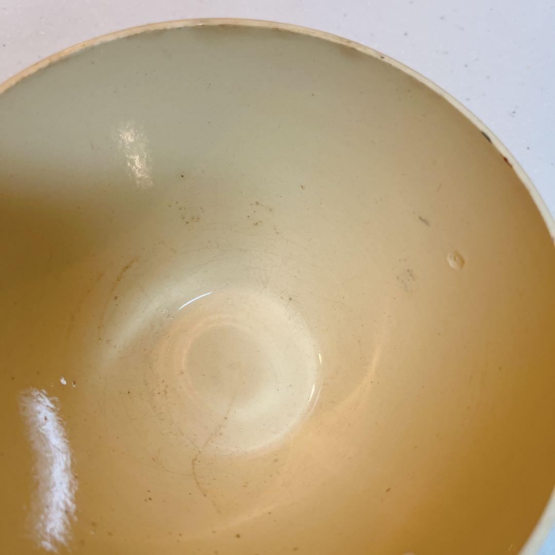 DIGOINサルグミンヌ　シックな花模様のカフェオレボウル