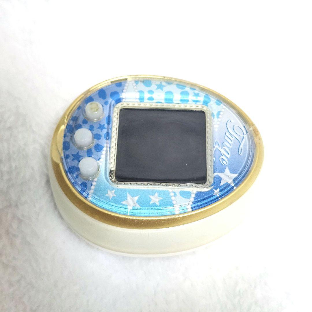 【希少】 たまごっち 4U ホワイト ブルーレオパード カバー付き 動作品