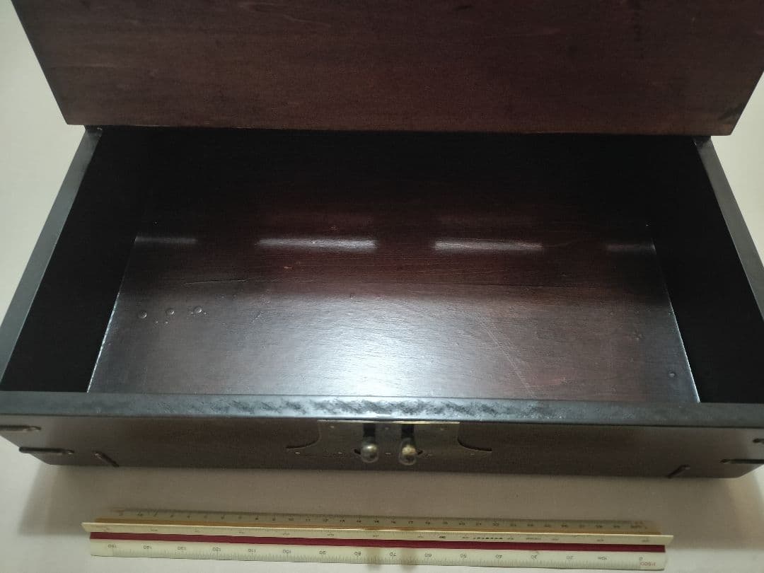 李朝家具 宝物箱 小物収納 木製 金具 漆塗 韓国